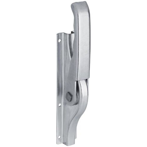 DENI Loquet de verrouillage de gâche PLANO 16mm nombre de boucles 4 STA galvanisé clair - 4016 2000 33 (1/3)