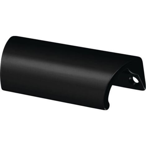 Poignée de meuble Hermeta ( 3000283372 ) noire plastifiée (1/3)