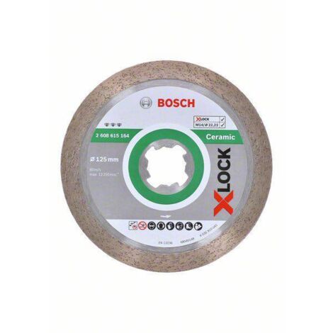 Bosch X-LOCK Disque diamant Best for Ceramic 125 x 22,23 x 1,8 x 10 mm - 2608615164