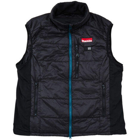 Makita Gilet Chauffant CV101DZS Taille S 12 V max. Sans Batterie ni Chargeur (1/3)