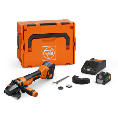 Fein Meuleuse d'angle sans fil PROTAGO Ø 125 mm CCG 18-125-12 PD-SEC Set 8Ah ProCORE AS - 71222062000 (1/5)