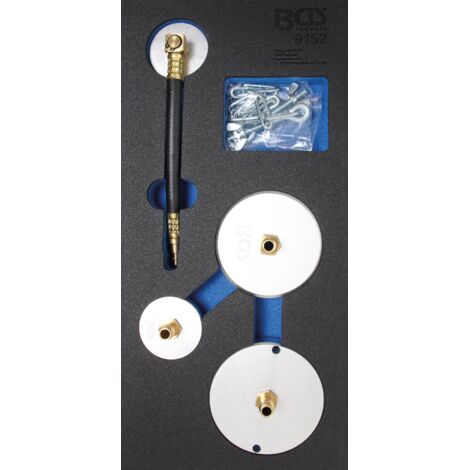 BGS Insert de servante d'atelier 1/3: Jeu d'adaptateurs pour purgeurs de freins pneumatiques 4 pcs - 9152 (1/3)