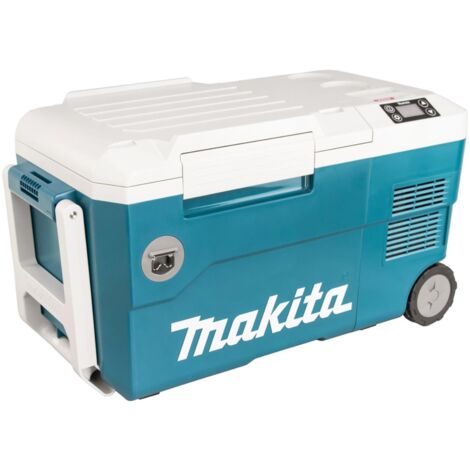 Makita – CW001GZ01 Glacière à batterie 40Vmax – Capacité 20L – Maintient aliments chauds 8,5h et boissons froides 28h – Pour extérieur et voyages