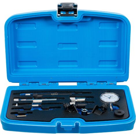 Bgs Technic – Jeu d'outils de réglage pour pompes diesel 10 pièces – Adaptateur M14 pour hauteur de piston – Comparateur de précision – 8157