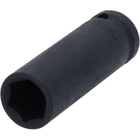 BRILLIANT TOOLS 1/2" Douille à choc hexagonale 17 mm longue - BT022658 (1/5)