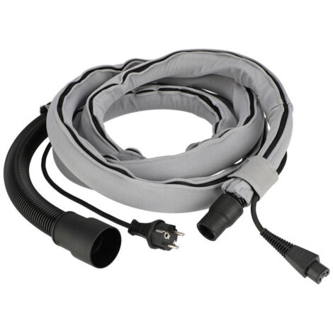 Accessoire pour ponceuse – Câble CE 230V et tuyau 4 m – Compatible Mirka DEROS, LEROS, DEOS – Diamètre tuyau 27 mm, extraction 32 mm