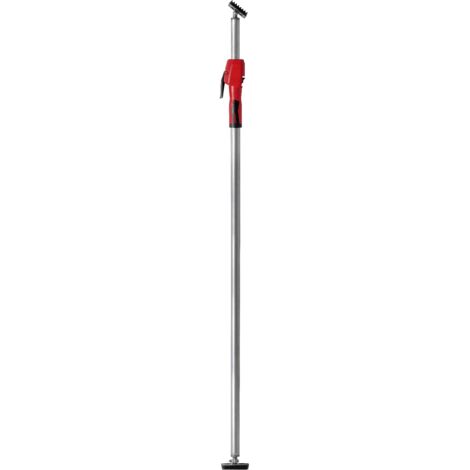 Bessey – Étai de plafond 350 kg – Construction en acier avec PVC antidérapant – Réglable de -45° à +45° – Pour intérieur et rénovation
