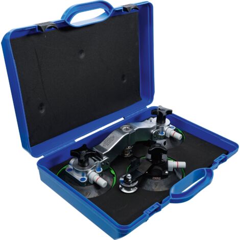 Bgs Technic – Kit de ventouses pour dépose pare brise – Ventouse 150 mm – Charge maximale 50 kg – Système de traction par câble