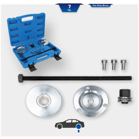 Brilliant Tools – Coffret multi-outils 7 pièces pour Fiat – Montage et démontage silentblocs arrière – Acier au carbone – BT672250 (1/5)