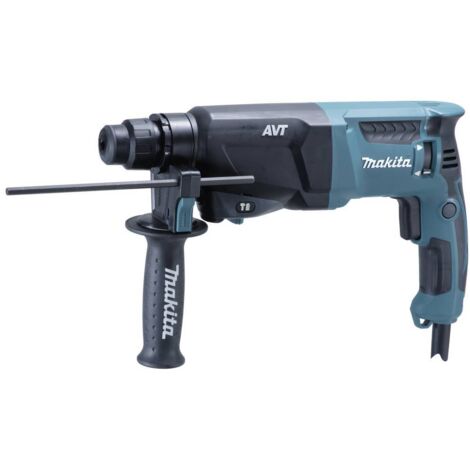 Marteau piqueur MAKITA HR2601J, 800 Watts et porte outil SDS-Plus (1/4)