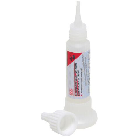 Nom BGS Colle super glue viscosité moyenne Flacon avec support 25 g - 80607 (1/3)