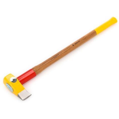 Fendeuse à bois manuelle 3 kg – Longueur 900 mm – Pour bois dur – Tête forgée avec grande surface d'impact – Stiel en hickory – Ochsenkopf (1/10)