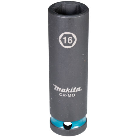 Makita E-16461 Douille à chocs 1/2" SW16 Impact Black longue (1/3)