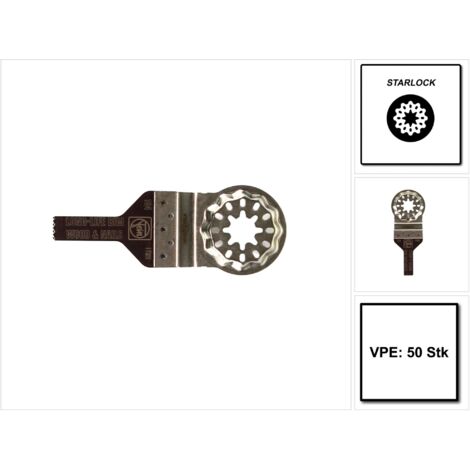 Fein 50x Lame de scie E-Cut Long-Life Starlock 10 mm - 63502184250 (1/5)