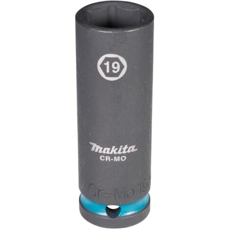 Makita  E-16499  Douille  1/2"  SW19  Impact  Black  longue (1/3)