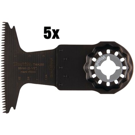 Makita 5x Lame de scie plongeante 65 BIM TMA055 - B-64892-5 (1/2)