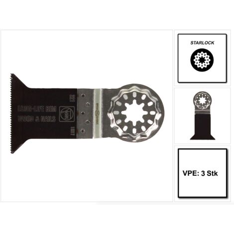 Nom Lame de scie Fein 3x E-Cut Long-Life Starlock 50 mm - 63502221220 (1/5)