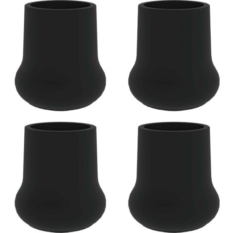 Günzburger Steigtechnik Sabot extérieur pour plate-forme de travail en aluminium rigide standard Ø 30 noir - 019250 (1/2)