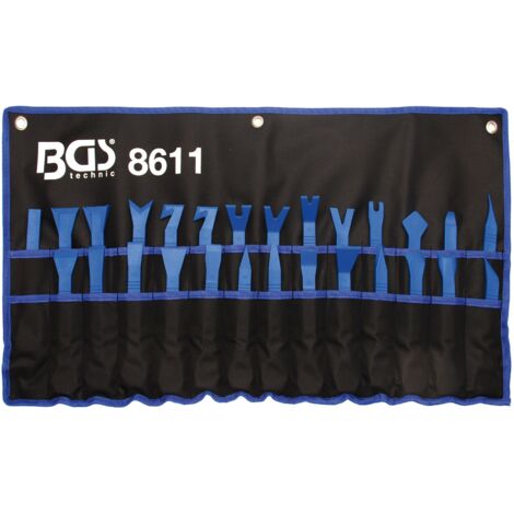 BGS jeu de cales/grattoirs pour moulures 27 pcs - 8611 (1/6)