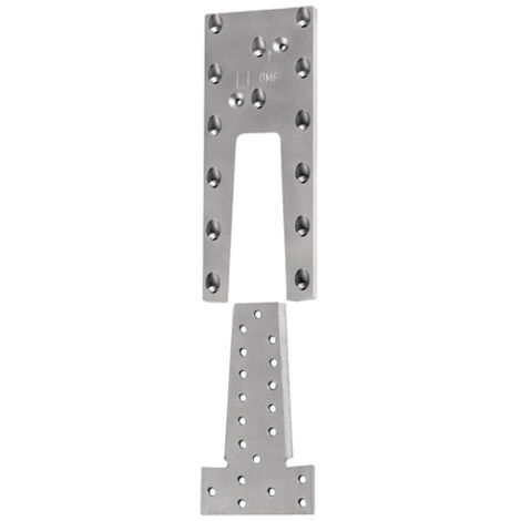 Simpson Strong Tie – Raccord d'ajustage pour poutres en bois lamellé-collé – Largeur 60mm – Hauteur 90mm – Aluminium – Homologation ETA 07/0245 – ETB90B