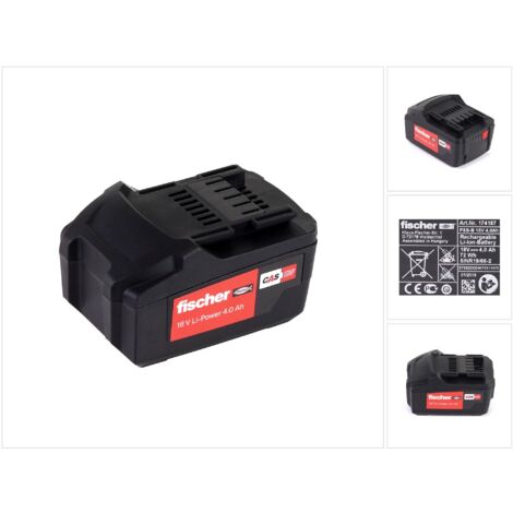Fischer Batterie FSS-B 18V 4,0 Ah - 552930 (1/5)