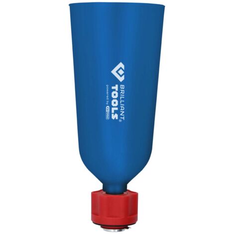 Ks Tools – Trémie de remplissage d’huile avec adaptateur VAG – Système emboîtable – Joint d’étanchéité pour remplissage propre – Lot de 2 pièces (1/4)