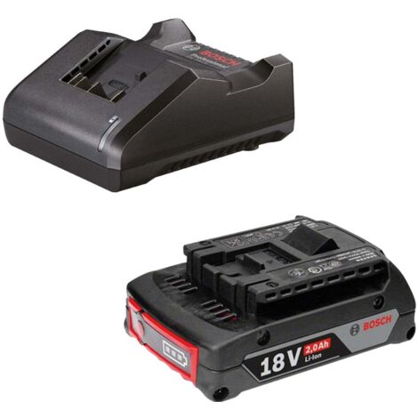 Bosch Starter-Set 18 V / 1x batterie 2,0 Ah + chargeur GAL 18V-20 (1/2)