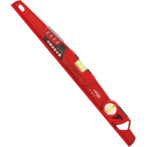 Virax – Niveau à bulle trapézoïdal 50 cm – Précision 0,5 mm/m – Fonte d'aluminium – Surface magnétisée pour métaux