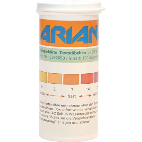 ARIANA  Mesurette  TRGS  611  Dureté  de  l'eau  -  292053 (1/2)