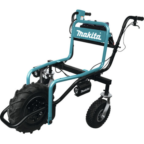 Makita – Brouette électrique 18V DCU180Z – Charge maximale 130 kg – Moteur sans balai – Vitesse 3,5 km/h – Protection XPT contre poussière et eau (1/10)