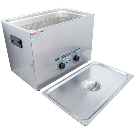 Bgs Bac à ultrasons acier inoxydable 30 litres capacité (1/5)