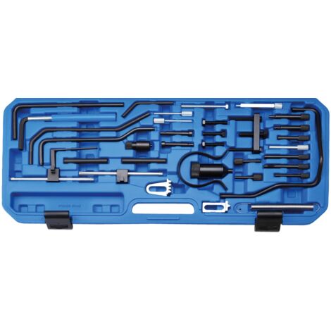 Bgs Technic – Coffret de calage distribution moteur – Compatible Peugeot, Citroën, Fiat, Toyota – 8 tiges d’arrêt et extracteur de poulie crantée (1/6)