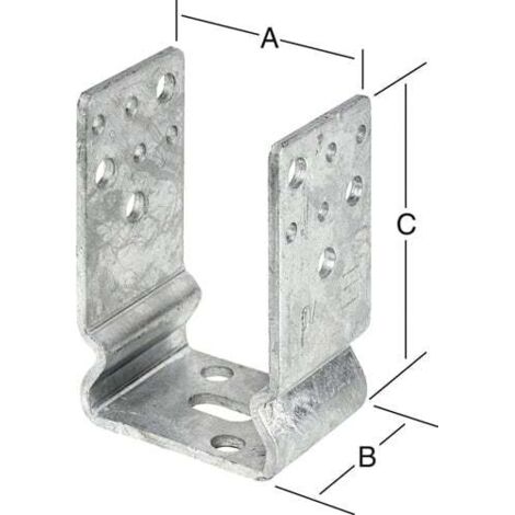 Vormann sabot de support ( 3000273112 ) 91 x 60 x 125 mm (1/4)