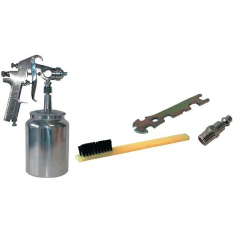 AEROTEC Pistolet à peinture pneumatique Kit-Line HVLP 1 l - 160123M (1/4)