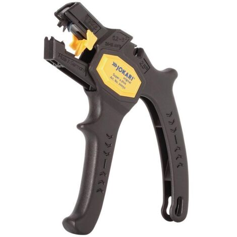 Pince à dénuder automatique pour conducteurs 0,2-6 mm² – Capacité de coupe jusqu'à 2,5 mm² – Plastique renforcé avec fibres de verre – Lutz Blades - 4plus