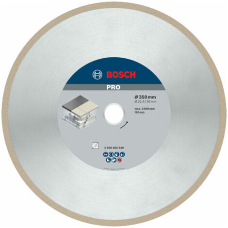 Bosch PRO Ceramic Disque diamant 350 x 30/25,4 mm - 2608602640