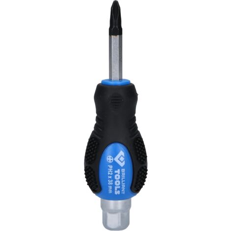 Brilliant Tools Tournevis cruciforme avec embout à frapper, PH2, BT034809 (1/4)