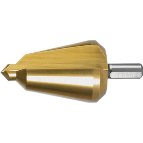 RUKO Foret étagé tôle HSS-TiN 2 tranchants 24 - 40 mm - 101004T (1/3)