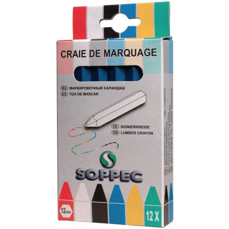 SOPPEC Craie de marquage bleu - 421101