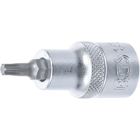 BGS Embout de tournevis à emmanchement carré 12,5 mm (1/2") profil T (pour Torx) T27 - 4367