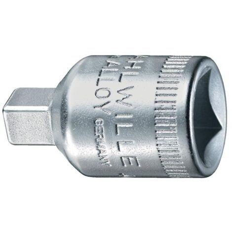 Stahlwille Réducteur 431 Carré d'entraînement 3/8″ Carré de sortie 1/4″ Longueur 28 mm - 12030001 (1/4)