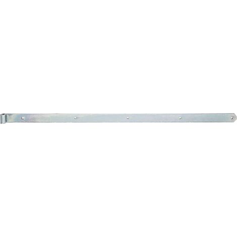 Bandes de chargement L.1200x16x45mm S.5mm STA galvanisé, revêtu, passage D.16mm rond
