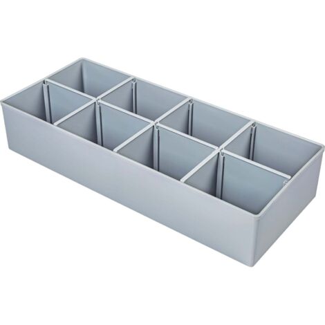 BS Systems, Plateau Pour Petites Pièces 12 Compartiments Avec Couvercle Pour L Boxx 102 85218493
