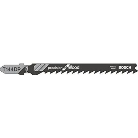 Bosch PRO Wood precise lame de scie sauteuse T144DP 100 mm 25 pièces 2608633A39