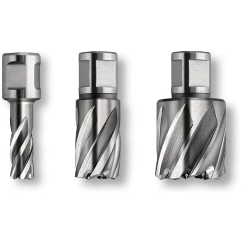 Fraise Annulaire HSS 11/16" - Diamètre 11/16 Po, Profondeur De Coupe 1 Po, Tige Weldon 3/4"