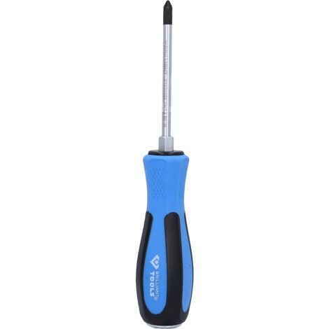BRILLIANT TOOLS Tournevis cruciforme avec embout à choc PH1 x 80 mm - BT031023 (1/7)