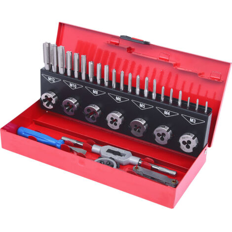 KS TOOLS HSS Co Jeu de tarauds et filières 32 pcs. - 331.0732 (1/5)