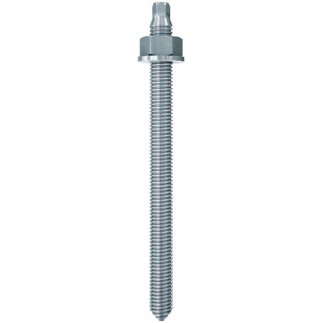 Fischer 10x Ankerstange RG M 12 x 250 mm galvanisch verzinkt Stahlgüte 5.8 - 050284