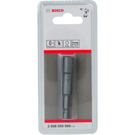 Clé à douille Bosch, 65 x 8 mm, M 5, butée de profondeur 2 607 002 586 -2608550560 (1/2)
