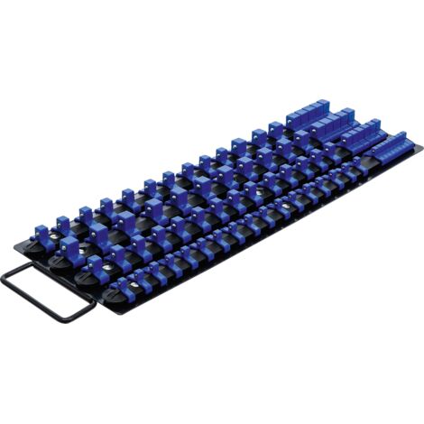Bgs Technic – Jeu de rails pour douilles avec 80 clips – 26 clips 6,3mm, 30 clips 10mm, 24 clips 12,5mm – 6871 - 80CLIPS